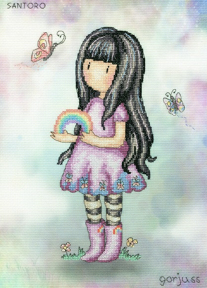 Somewhere - 'Gorjuss' Cross Stitch Kit