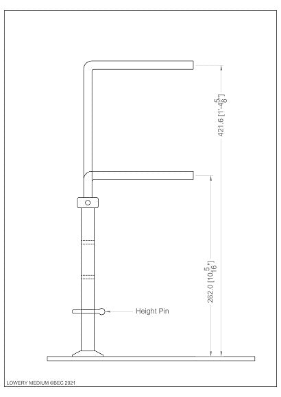 Desktop Lowery Workstand - Medium