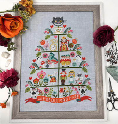 Alice In Wonderland Tree - Pattern