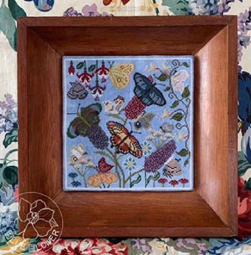 Butterfly Garden - The Blue Flower