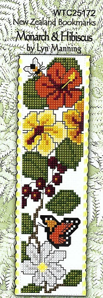 Bookmark Kit - Monarch & Hibiscus