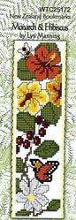 Bookmark Kit - Monarch & Hibiscus