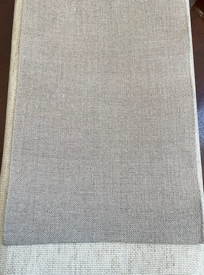 16cm wide - Linen Band - Raw/Natural - 28 count