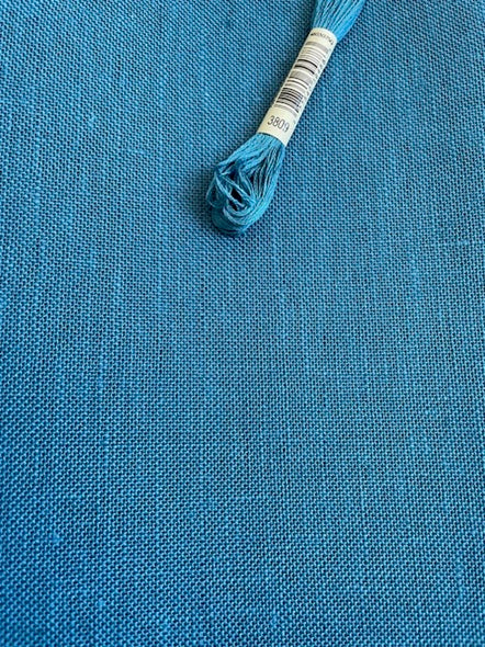 Linen - 28 Count - Petrol