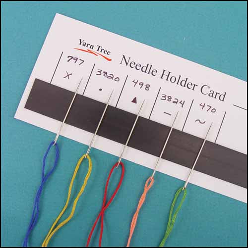 Needle Holder Cards - with Magnetic Strip