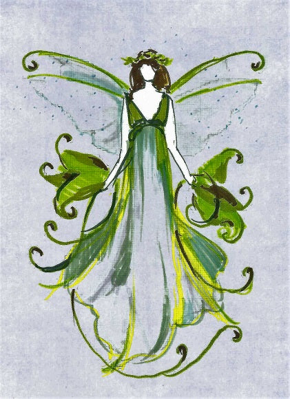 Morning Glory, by Nora Corbett - Greeting Card
