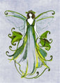 Morning Glory, by Nora Corbett - Greeting Card
