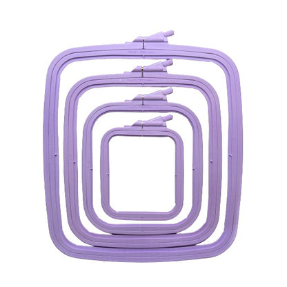 Nurge Embroidery Hoop, Square - Lilac