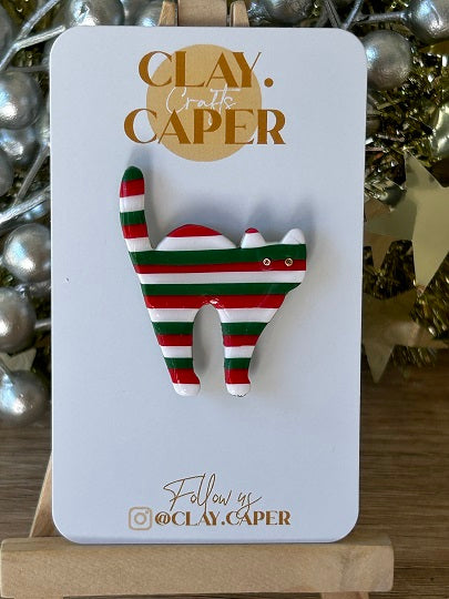Striped Cat - Needle Minder