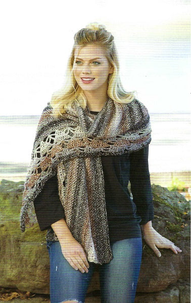 Cozy Shawls & Scarves - Crochet Pattern Book