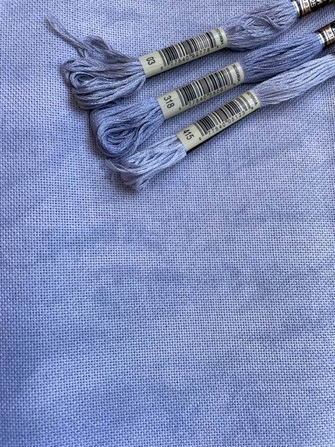 Lugana Evenweave - 25 Count - Vintage Grey Storm
