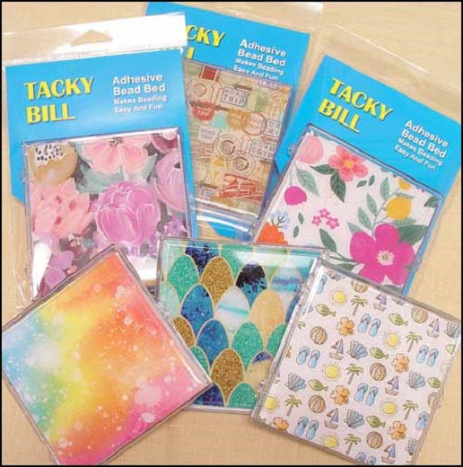 Tacky Bill - Adhesive Bead Bed